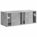 vidaXL TV nástenná skriňa 78,5 x 31 x 29,5 cm Betónová