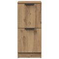 vidaXL Komody 2 ks dub artisan 30x30x70 cm spracované drevo