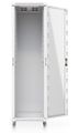 Ubiquiti UniFi 42U Rack Cabinet 1000 Glass - Stojanový rozvaděč, výška 42U, ventilátory, prosklené dveře Serverový rack, 42U, 4-post, sklenené dvere, 800 kg nosnost, ventilátory, uzamykatelný, bílý