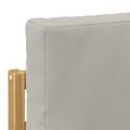 vidaXL Záhradná súprava gaučov 7 ks Biela a svetlosivá Polyester