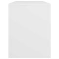 vidaXL Taburetka biela 70x35x45 cm spracované drevo
