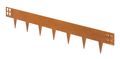 Záhradný obrubník G21 107,5 x 10 cm, Corten