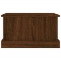 vidaXL Úložný box hnedý dub 50x30x28 cm spracované drevo