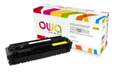 OWA Armor toner kompatibilný s HP CF402A, 1400 str., žltá/yellow