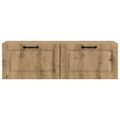 vidaXL Nástenná TV skrinka 98 x 31 x 30 cm Dub artisan