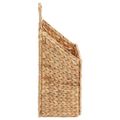 vidaXL Závesný košík Vodný hyacint 30 x 17,5 x 49,5 cm Prírodná
