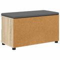 vidaXL Predsieňová lavica Sonoma dub 80 x 38 x 46 cm