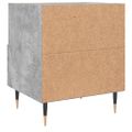 vidaXL Nočný stolík betónovo sivý 40x35x47,5 cm kompozitné drevo