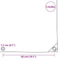 vidaXL Celta 650 g/m², 1,5x20 m, modrá