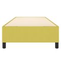 vidaXL Posteľný rám s boxspringom zelený 80x200 cm látka