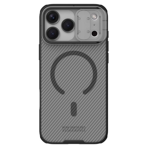 Nillkin CamShield PRO Magnetic Zadní Kryt pro Apple iPhone 17 Pro Max Transparent Black