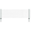 vidaXL Zvarené pletivo s podperami 50 x 0,8 m PVC potiahnutá oceľ