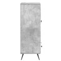 vidaXL Servírovacia skriňa so zásuvkou Betónovo sivá 66 x 34,5 x 95 cm
