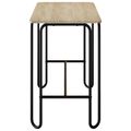 vidaXL Jedálenský stôl 100 x 50 x 75 cm Kompozitné drevo Dub sonoma
