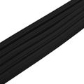 vidaXL Samolepiaca tesniaca páska na okno Čierna 10 x 6 mm 12 m