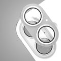Etteri full camera lens guard for iPhone 17 silver