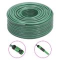 vidaXL Záhradná hadica so sadou armatúr, zelená 0,5" 100 m, PVC