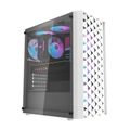 Počítačová skriňa Darkflash DK351+ 4 ventilátory (biela)