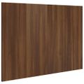 vidaXL Čelo postele hnedý dub 120x1,5x80 cm spracované drevo