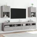 vidaXL TV skrinky s LED svetlami 2 ks sivé sonoma 40,5x30x60 cm