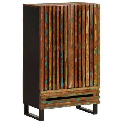 vidaXL Vysoká skrinka 60x34x100 cm, akáciový masív