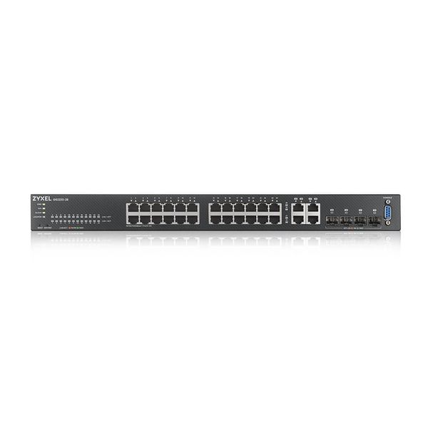 ZYXEL GS2220-28, 24-portový GbE L2 Prepínač, 1 GbE Uplink
