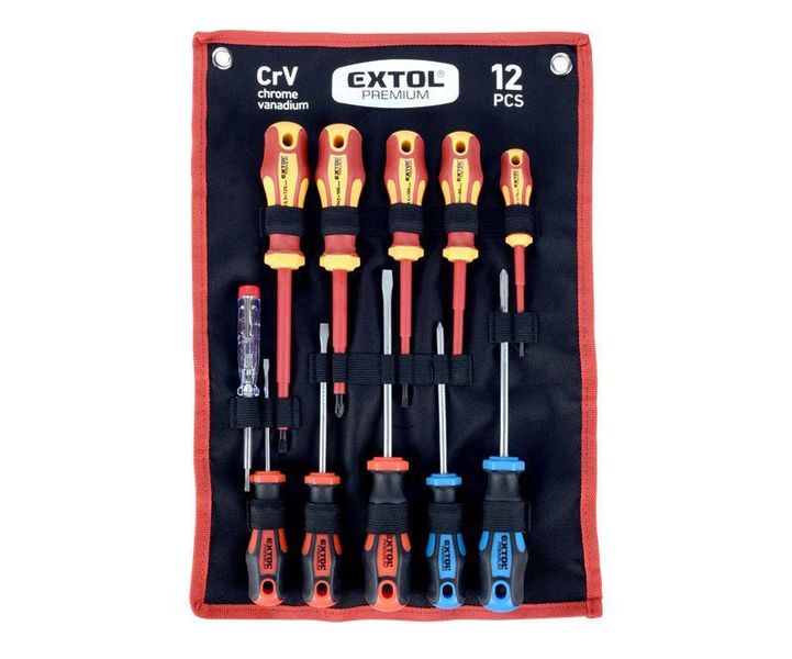 Sada skrutkovačov EXTOL PREMIUM 53088 12ks