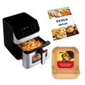 TESLA AirCook DualHeat QD65 XXL - multifunkčná duálna digitálna horúcovzdušná fritéza