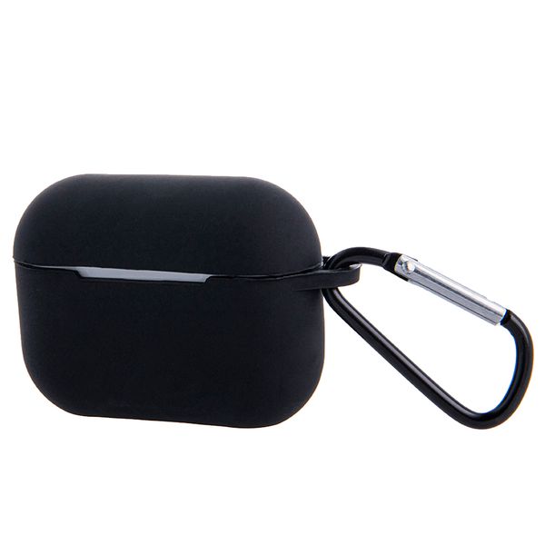 Puzdro pre Airpods 4 s ANC čierne s háčikom