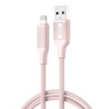 XO kábel NB265 USB - Lightning 1,0 m 2,4 A ružová