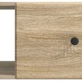 vidaXL Konferenčný stolík Dub sonoma 90 x 50 x 40 cm Kompozitné drevo