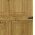 vidaXL Dvere do stodoly CORONA 70x210 cm masívna borovica