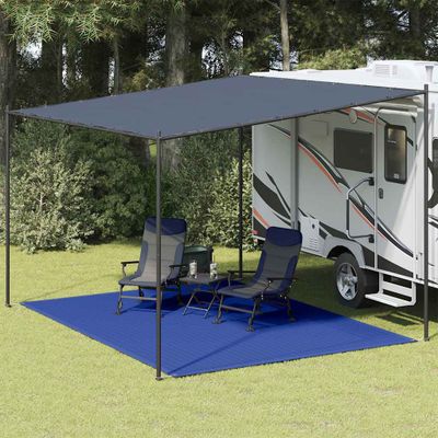 vidaXL Koberec do stanu 300x400 cm modrý HDPE