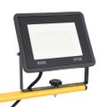 vidaXL LED reflektor so statívom 2x50 W studené biele svetlo
