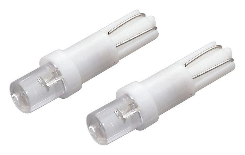 Žiarovka 1LED 12V T5 biela 2ks