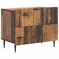 vidaXL Nočný stolík Staré drevo 62 x 34,5 x 49,5 cm Kompozitné drevo