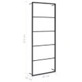 vidaXL Stojan na uteráky čierny 45x10x115 cm oceľ