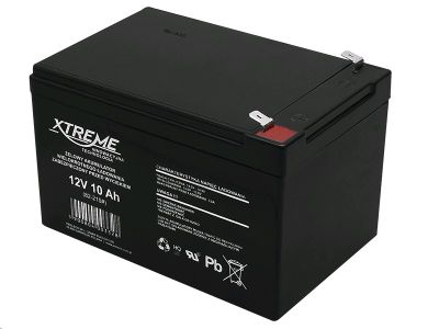 Batéria olovená 12V / 10Ah XTREME bezúdržbový akumulátor