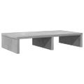 vidaXL Stojan na monitor betónovosivý 50x27x10 cm kompozitné drevo
