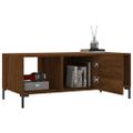 vidaXL Konferenčný stolík hnedý dub 102x50x40 cm kompozitné drevo
