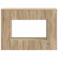 vidaXL Konzolový stôl Sonoma dub 101 x 29 x 74 cm Konštruované drevo