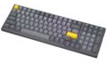 Endorfy mechanická klávesnica Celeris 1800 / BT / USB / bezdrôtová / MacOS kompatibilná / sidetune / US layout Klávesnica, herná, bezdrôtová, mechanická, Endorfy Yellow by Gateron, US layout, ARGB, sivá