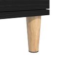 vidaXL Servírovacia skriňa Čierny dub 60 x 35 x 70 cm Kompozitné drevo