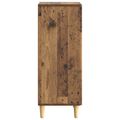 vidaXL Servírovacia skriňa Staré drevo 33 x 34,5 x 90 cm