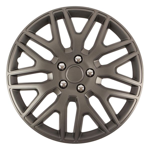 Puklica DAKAR NC 16" GRAPHITE s chromovanými skrutkami