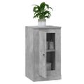 vidaXL Komody 2 ks betónové sivé 37,5x35,5x67,5 cm kompozitné drevo
