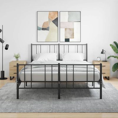 vidaXL Nočné stolíky 2 ks dub sonoma 40x35x47,5 cm kompozitné drevo