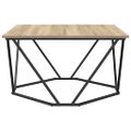 vidaXL Konferenčný stolík Sonoma dub 80 x 80 x 45 cm