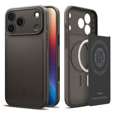 Puzdro Spigen Thin Fit Mag Magsafe pre iPhone 17 Pro Gunmetal