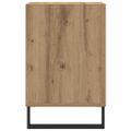 vidaXL TV skrinka dub artisan 100x35x55 cm spracované drevo